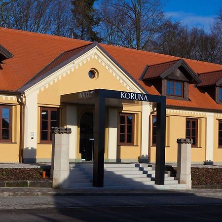 Hotel Koruna Chlumec nad Cidlinou Bagian luar foto